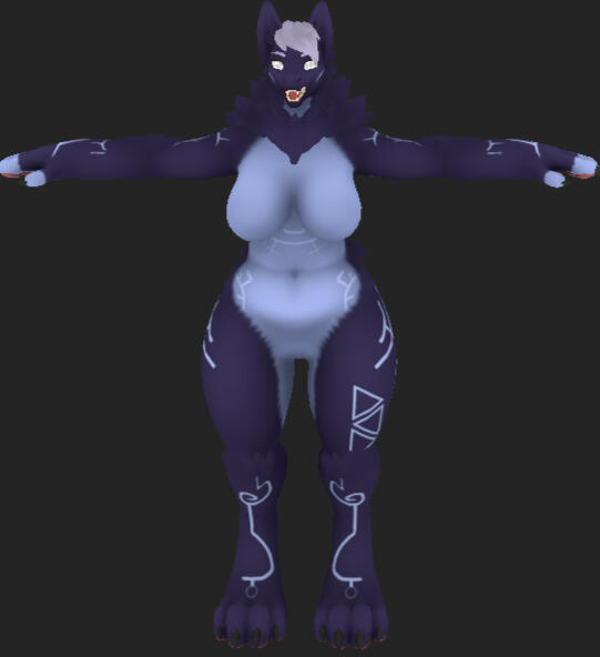 Tattoos on a mamagen sfw